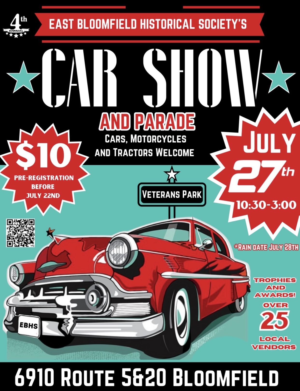 poster for 2024 car show