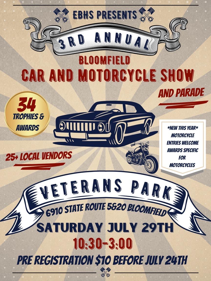 poster for 2023 car show