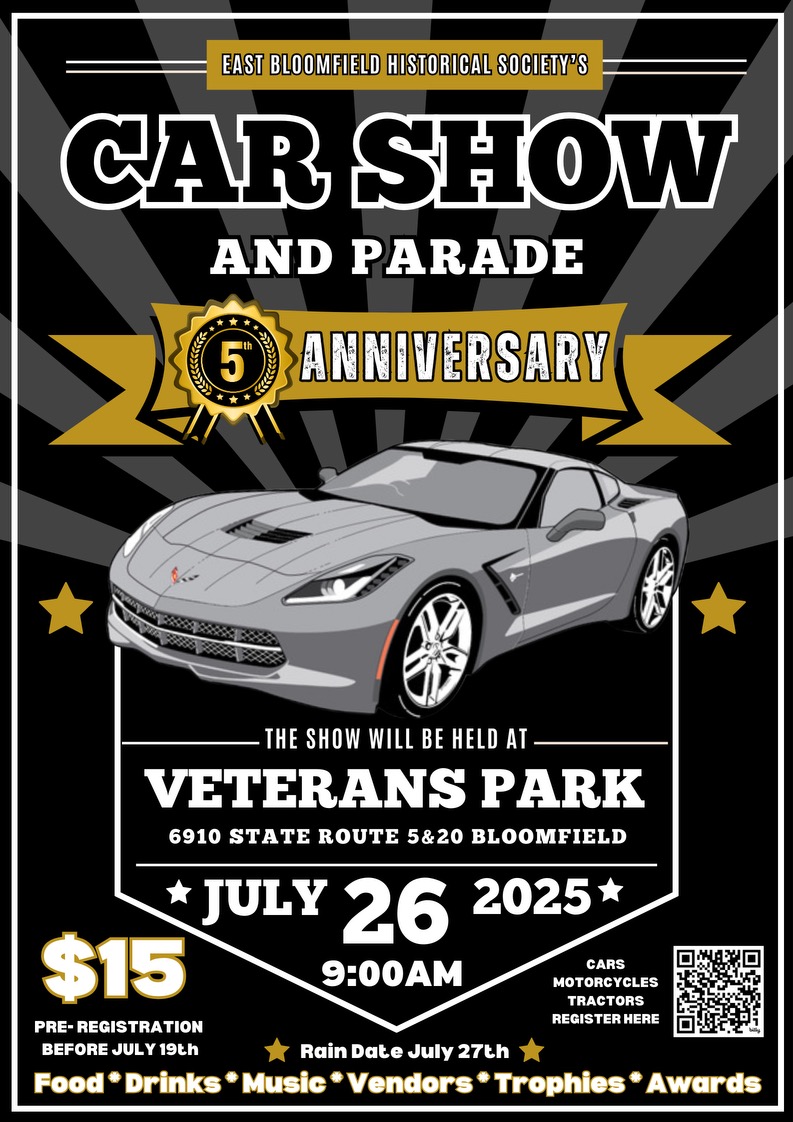 poster for 2025 car show