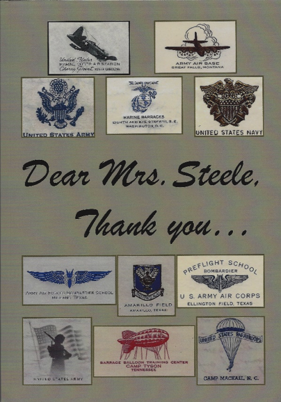 Book Cover for Dear Mrs. Steele, Thank you...